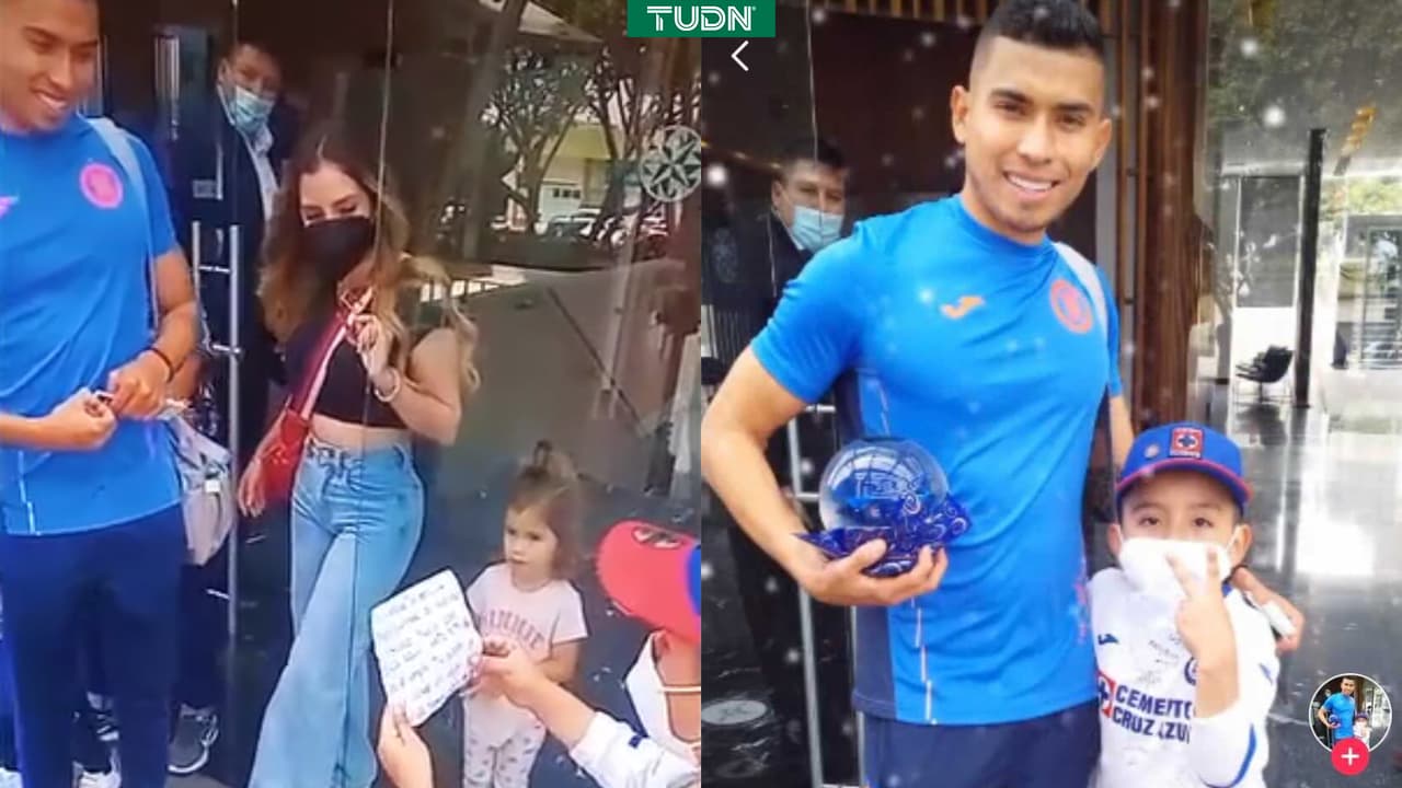 Niño pide a Orbelín que vuelva a Cruz Azul tras cumplir sueño europeo