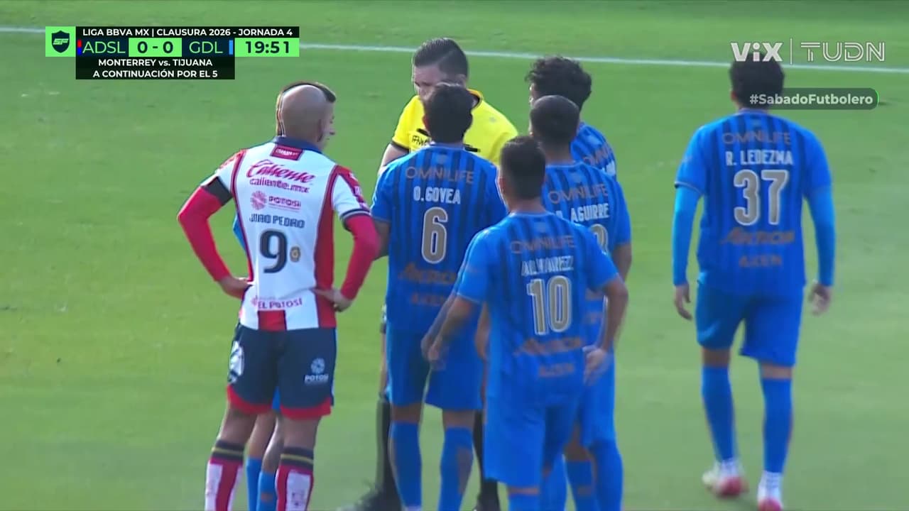 ¡Chivas sigue con 11! Por esto querían expulsar a Daniel Aguirre vs. San Luis