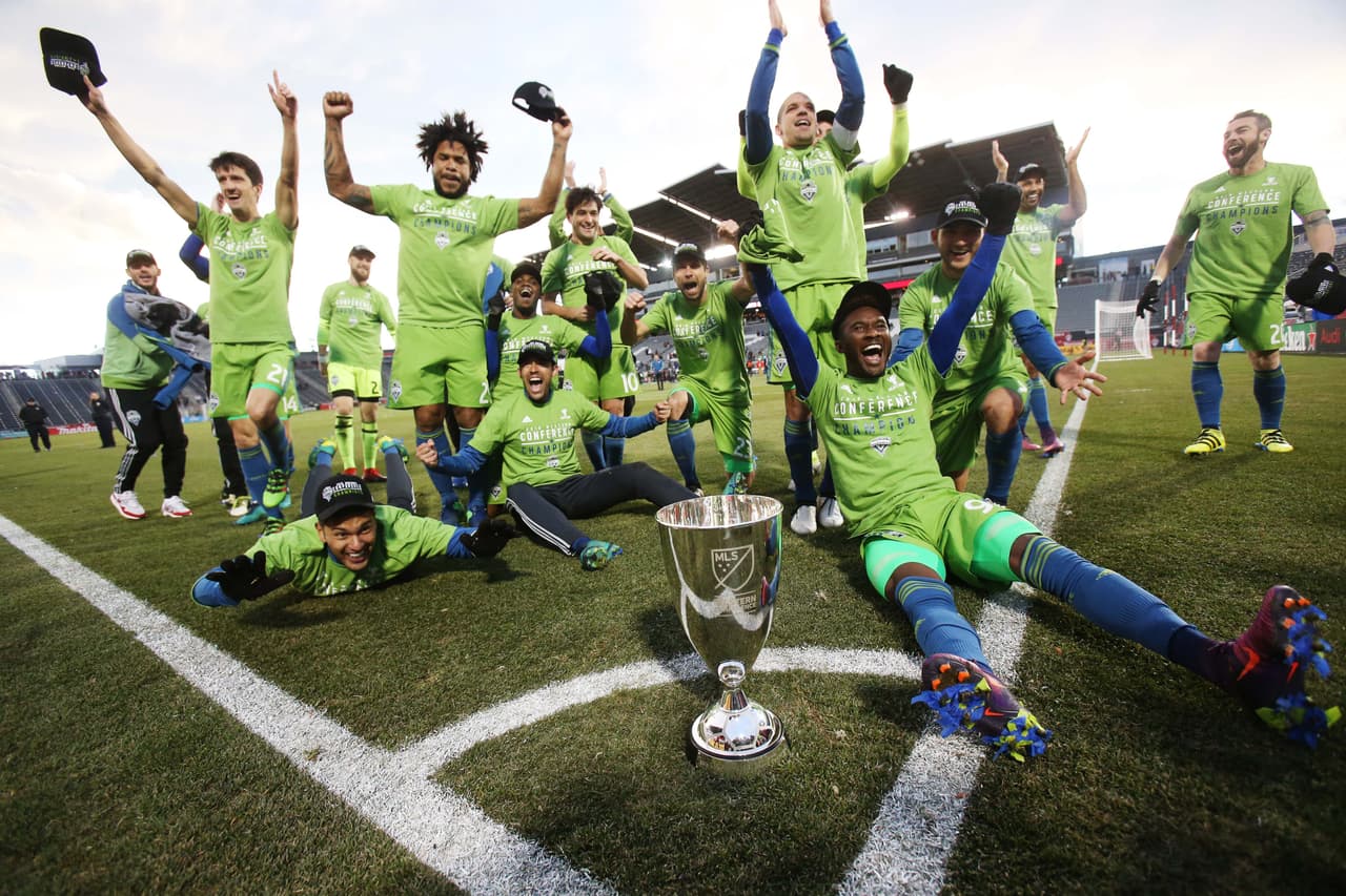 La situación es similar para Seattle Sounders (campeón de la Conferencia Oeste). El club de la región de Cascadia nunca antes jugó una final de liga. (USA Today Images)