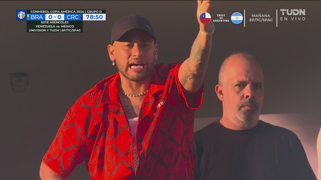 ¡Casi se infarta! Neymar sufrió con las fallas de Brasil ante Costa Rica