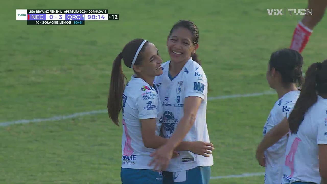 ¡Golazo de Querétaro! Solange Lemos firma estupendo gol