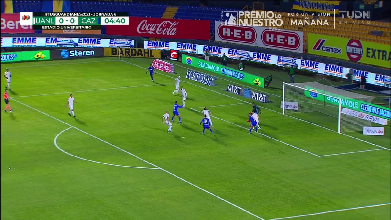 ¡GOOOL! Luís Romo anota para Cruz Azul.