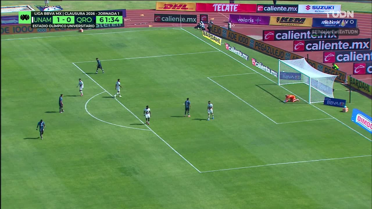 ¡TIRO ATAJADO! disparo por Mateo Coronel.