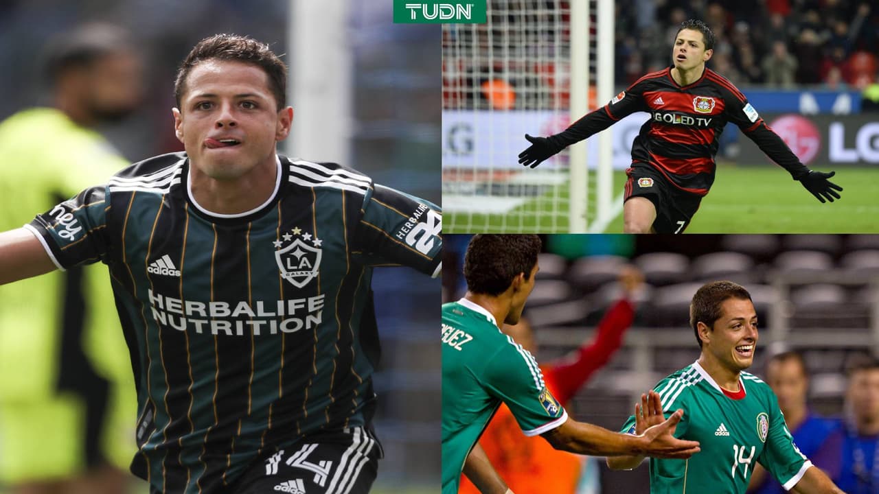 'Chicharito' Hernández logra el cuarto hat-trick de su historia