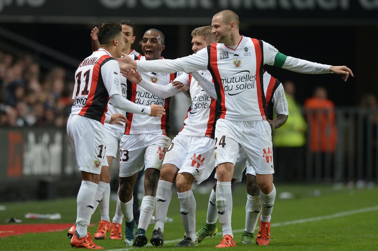 Niza goleó al Rennes en el cierre de la jornada