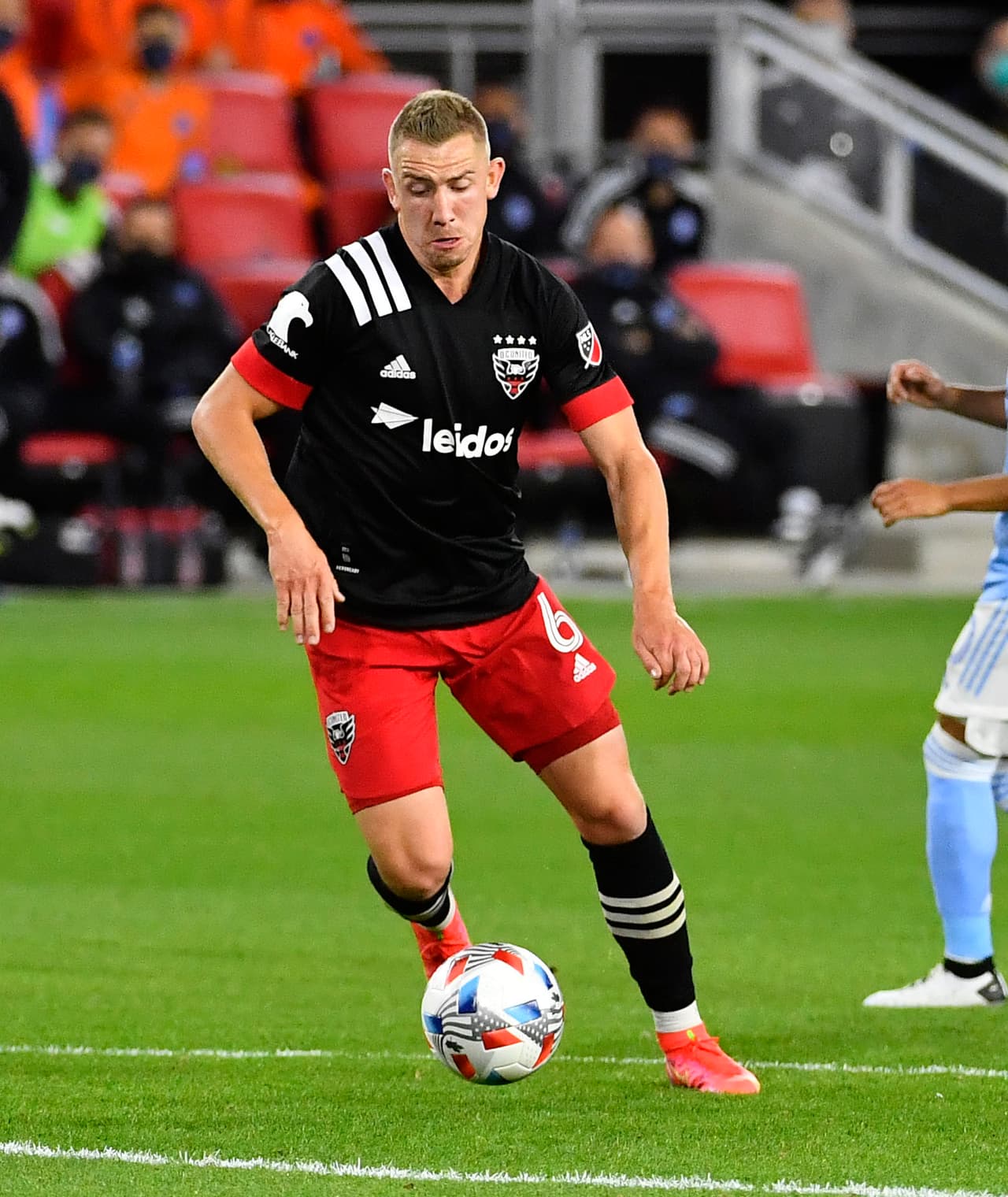 Russell Canouse fue uno de los dueños del centro de campo de D.C. United, que superó 2-1 a New York City FC.
<br>