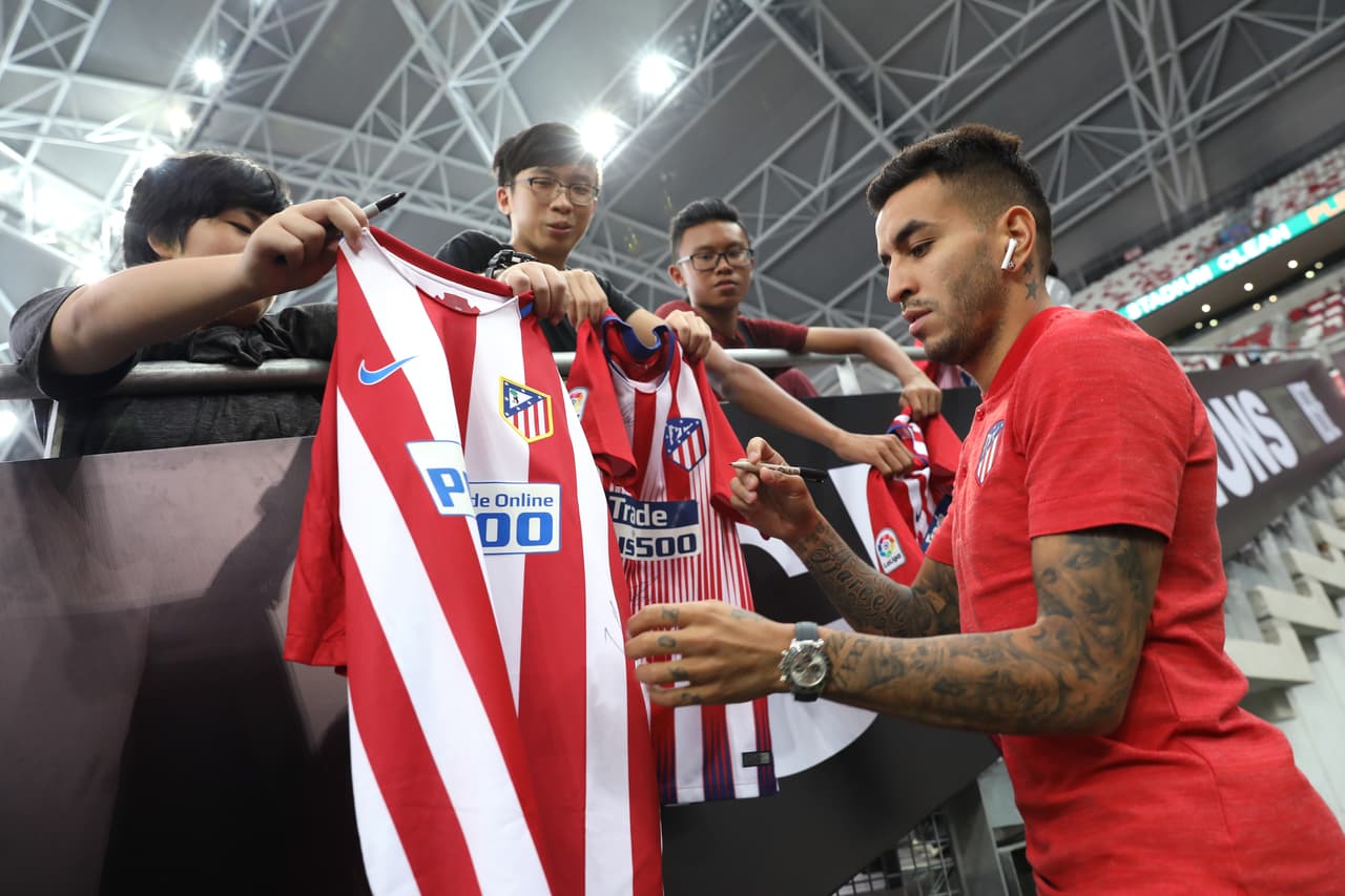 <b>Ángel Correa </b>acaba contrato en junio de 2019 con el Atlético de Madrid.
<b>Valor del pase:</b> 27.8 millones de dólares.