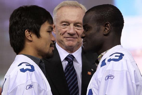 Jerry Jones, dueño de los Cowboys, orgulloso de ser el anfitrión del Super Bowl del boxeo.