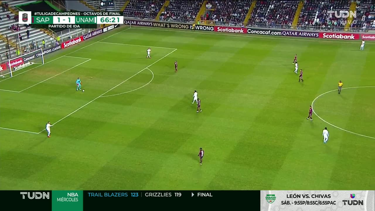 ¡TIRO ATAJADO! disparo por David Guzmán.