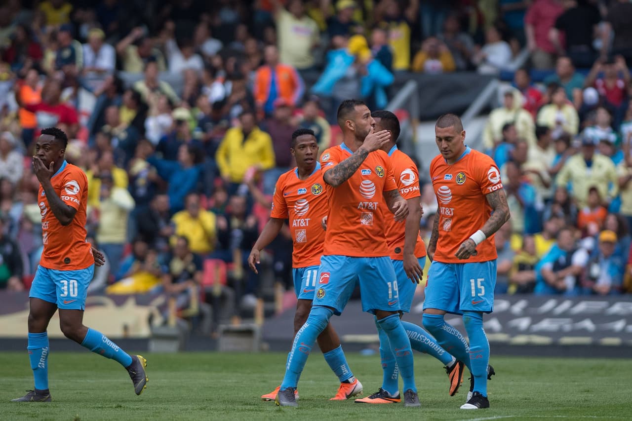 América se fue al descanso con la tranquilidad de estar arriba y con ese resultado estar en el grupo de Liguilla.