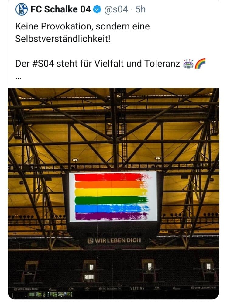 La organización rechazó una petición de la alcaldía de Munich para iluminar la Allianz Arena de los colores de la bandera LGTB+.