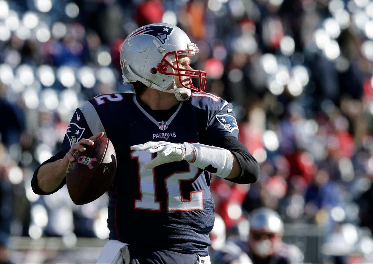 QB Tom Brady - New England Patriots. El jugador que mayor número de votos recibió.