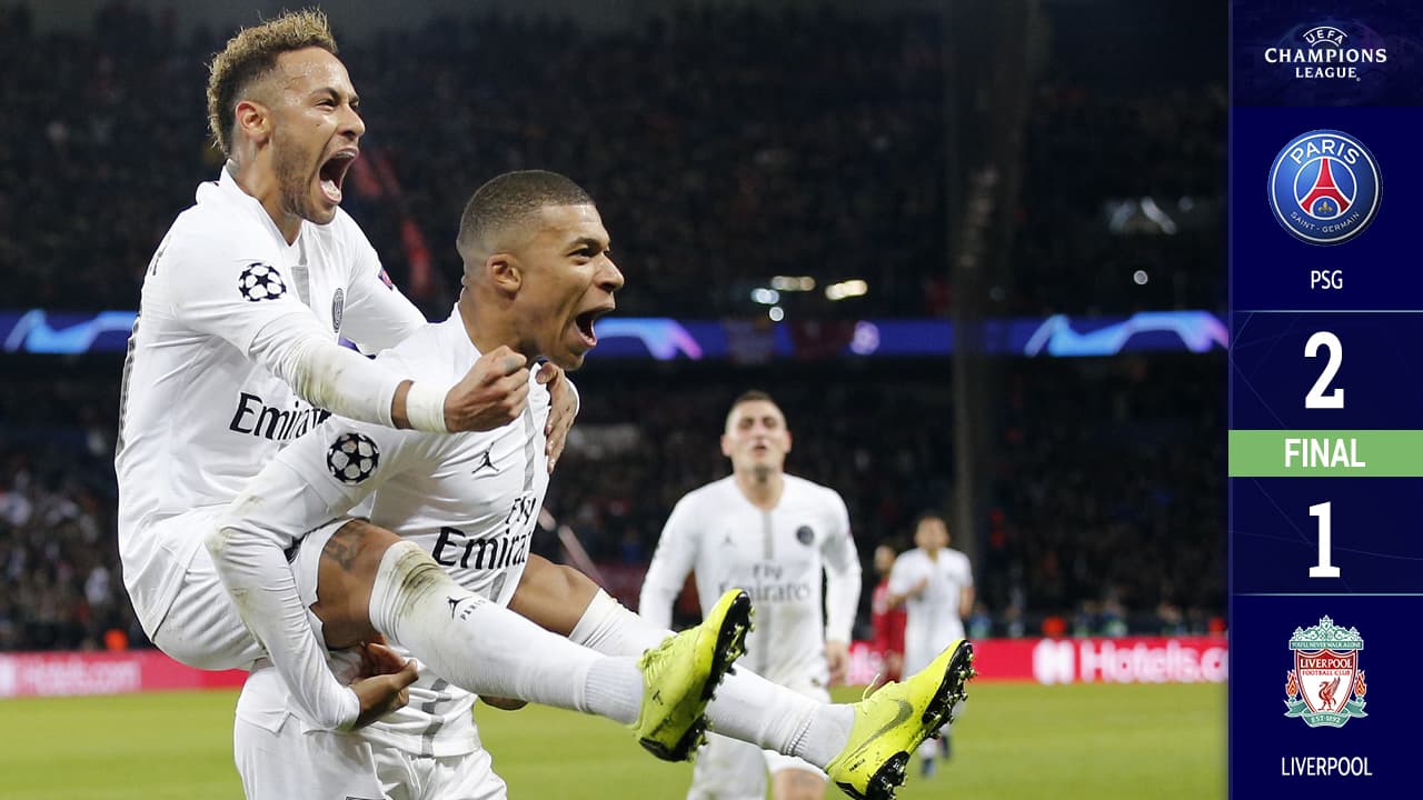 El PSG cobra revancha ante Liverpool recargado en su vertiginoso ataque
