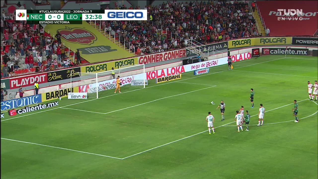 ¡GOOOL! Víctor Dávila anota para León.