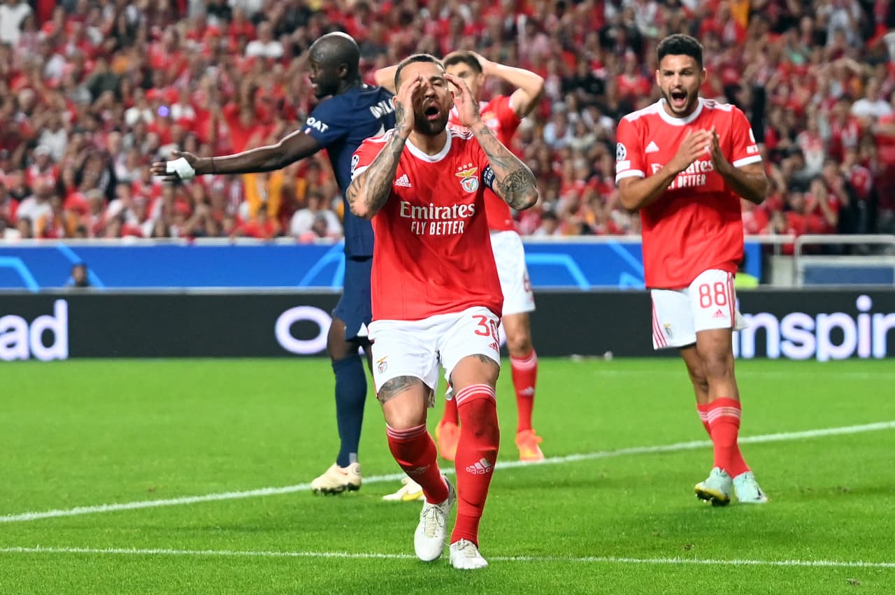 Benfica plantó cara al PSG y rescató un empate en el duelo de la Jornada 3 en la Champions League.