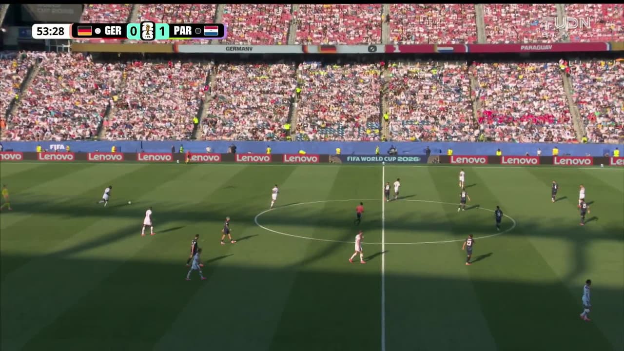 ¡GOL!  anota para Alemania. Kai Havertz