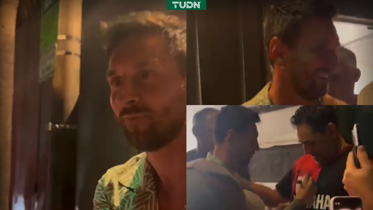 ¡Complace a sus fans! Messi pasea en Miami y firma autógrafos
