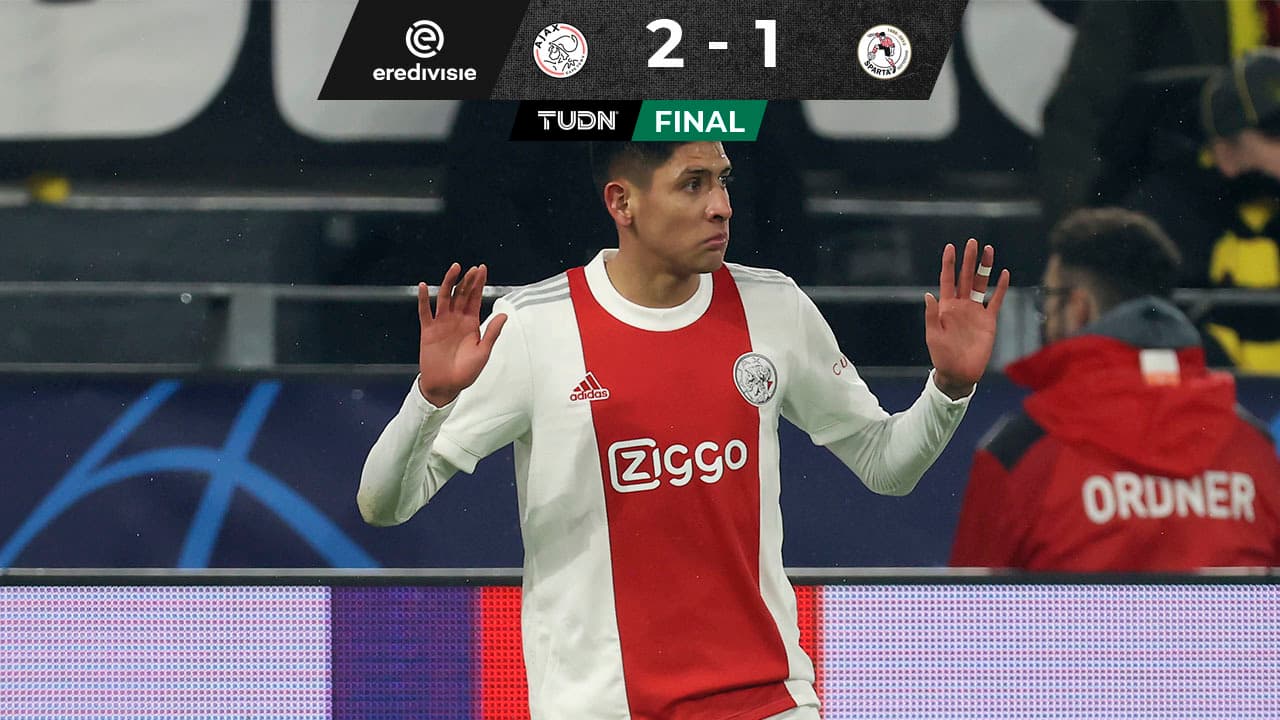 Edson Álvarez participa en triunfo del Ajax ante el Rotterdam