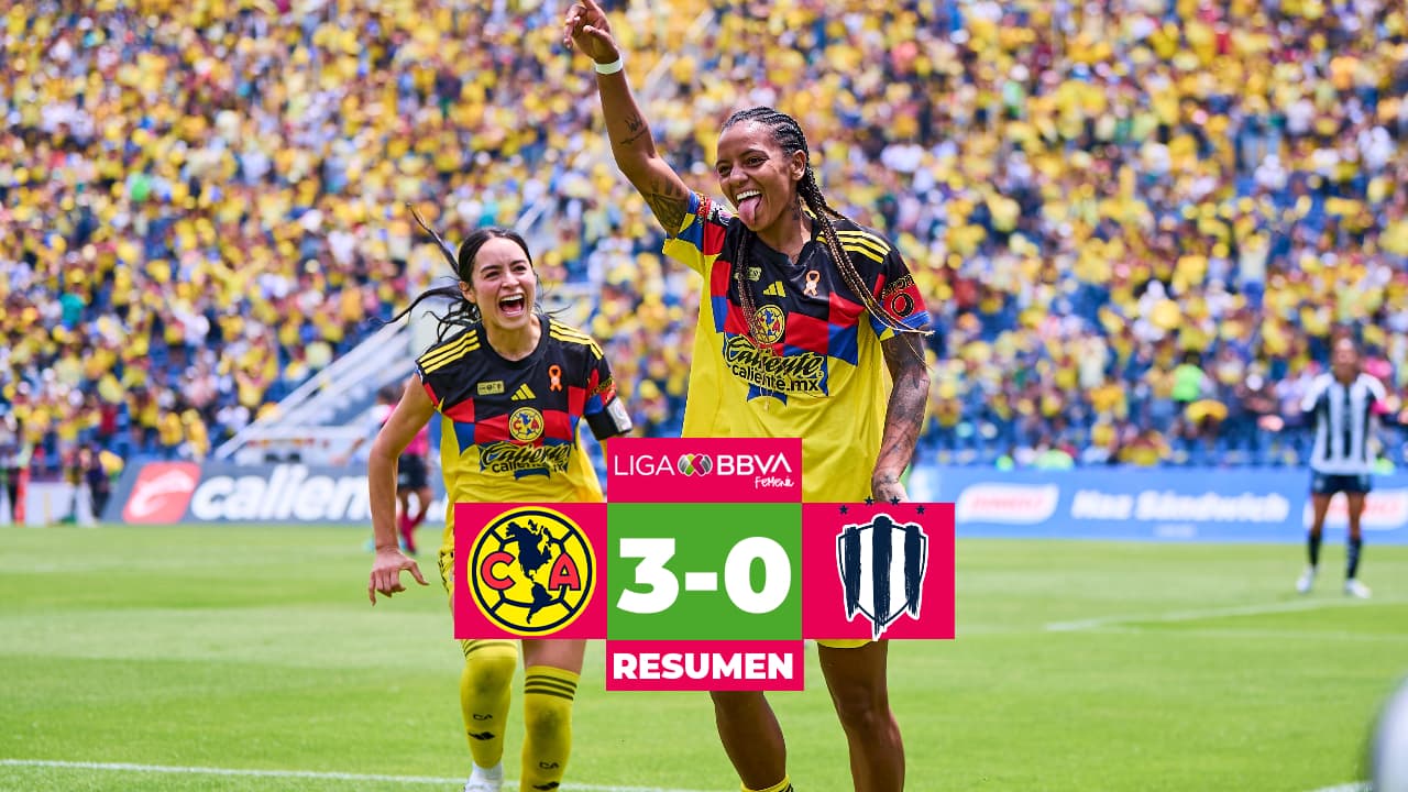 América derrota a Rayadas en la Final y es campeona de la Liga MX Femenil 2026 