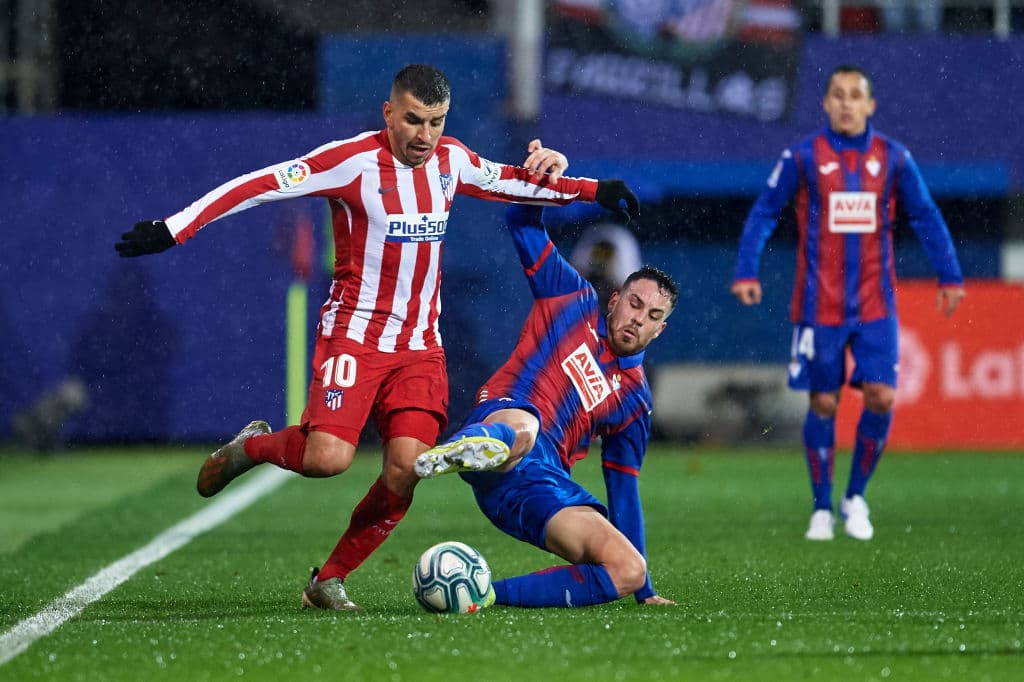 Con goles de Esteban Burgos y Edu Exp´´osito, el Eibar gana y ocasiona la tercer derrota del Atlético en lo que va del torneo.