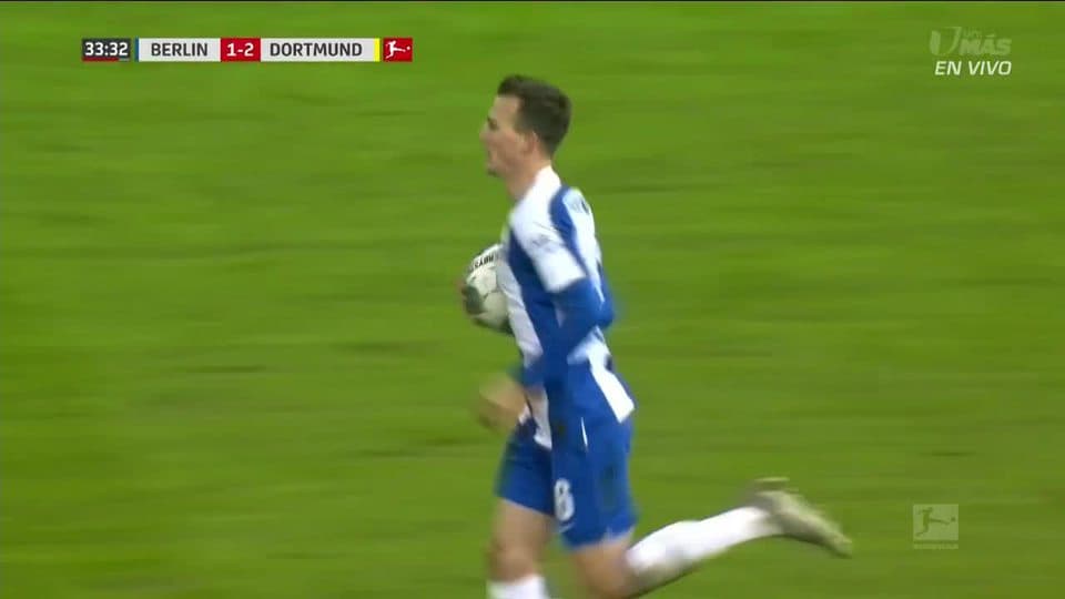 ¡GOOOL! Vladimír Darida anota para Hertha BSC