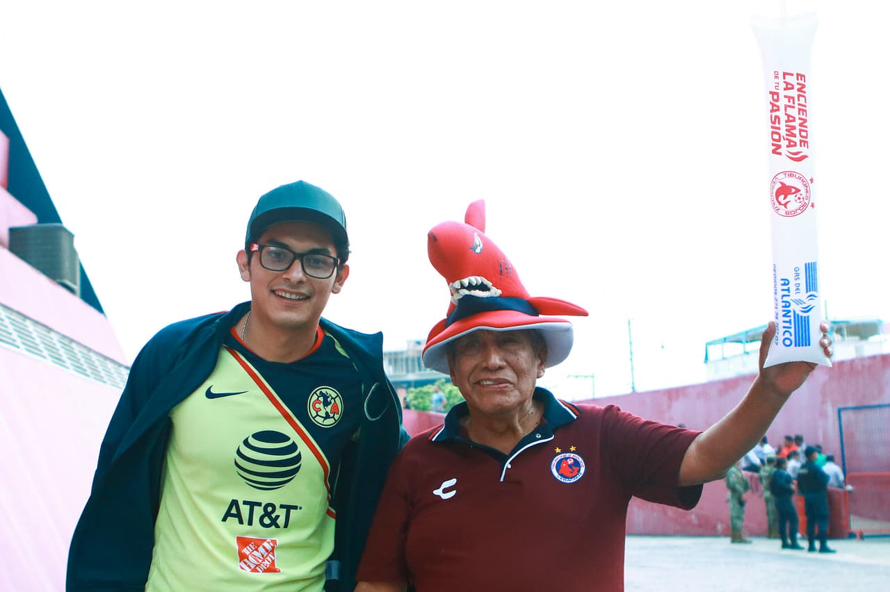 Los fanáticos viven la antesala del duelo entre Veracruz y América por la Jornada 17 del Clausura 2019.