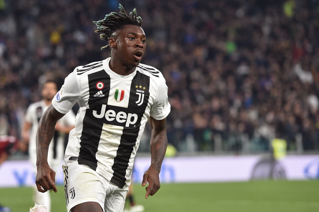 El delantero italiano Moise Kean, a sus 19 años, ha sobresalido con Juventus gracias a sus goles e incluso con la selección de Italia.
