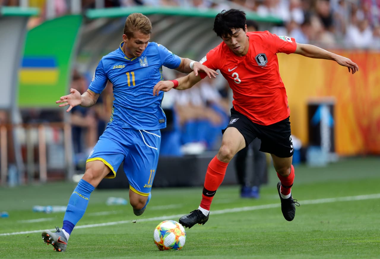 Ucrania había vencido en la Semifinal a Italia por la mínima diferencia, mientras que Corea había hecho lo propio con Ecuador.
