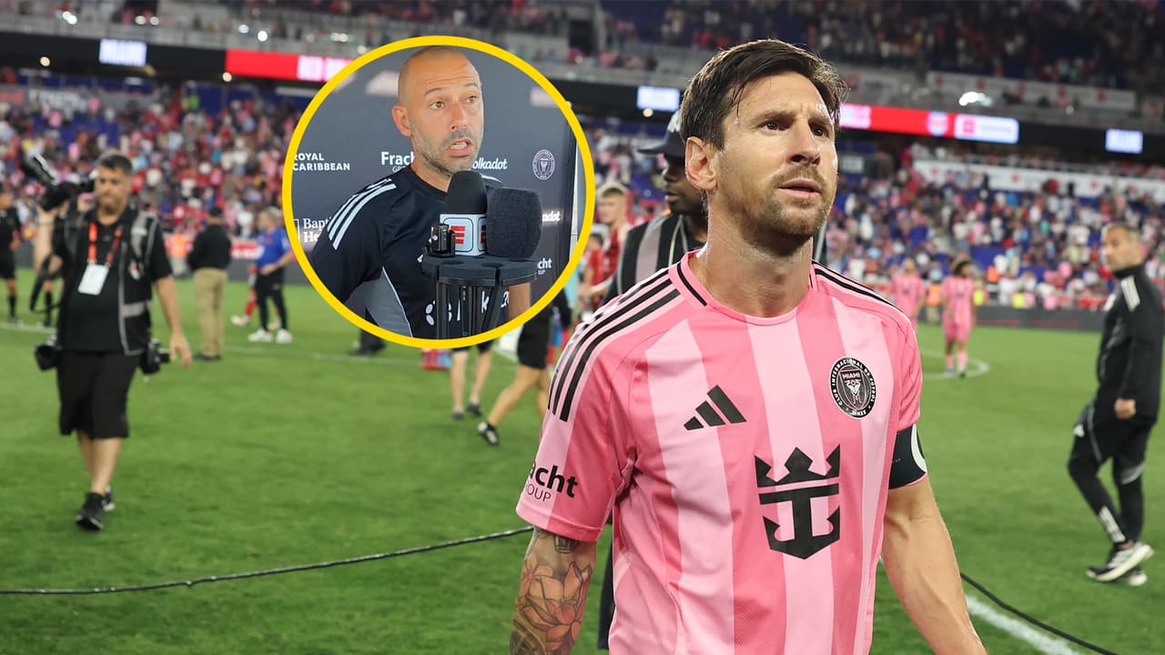 Mascherano afirma que Messi está recuperado y puede volver ante LA Galaxy