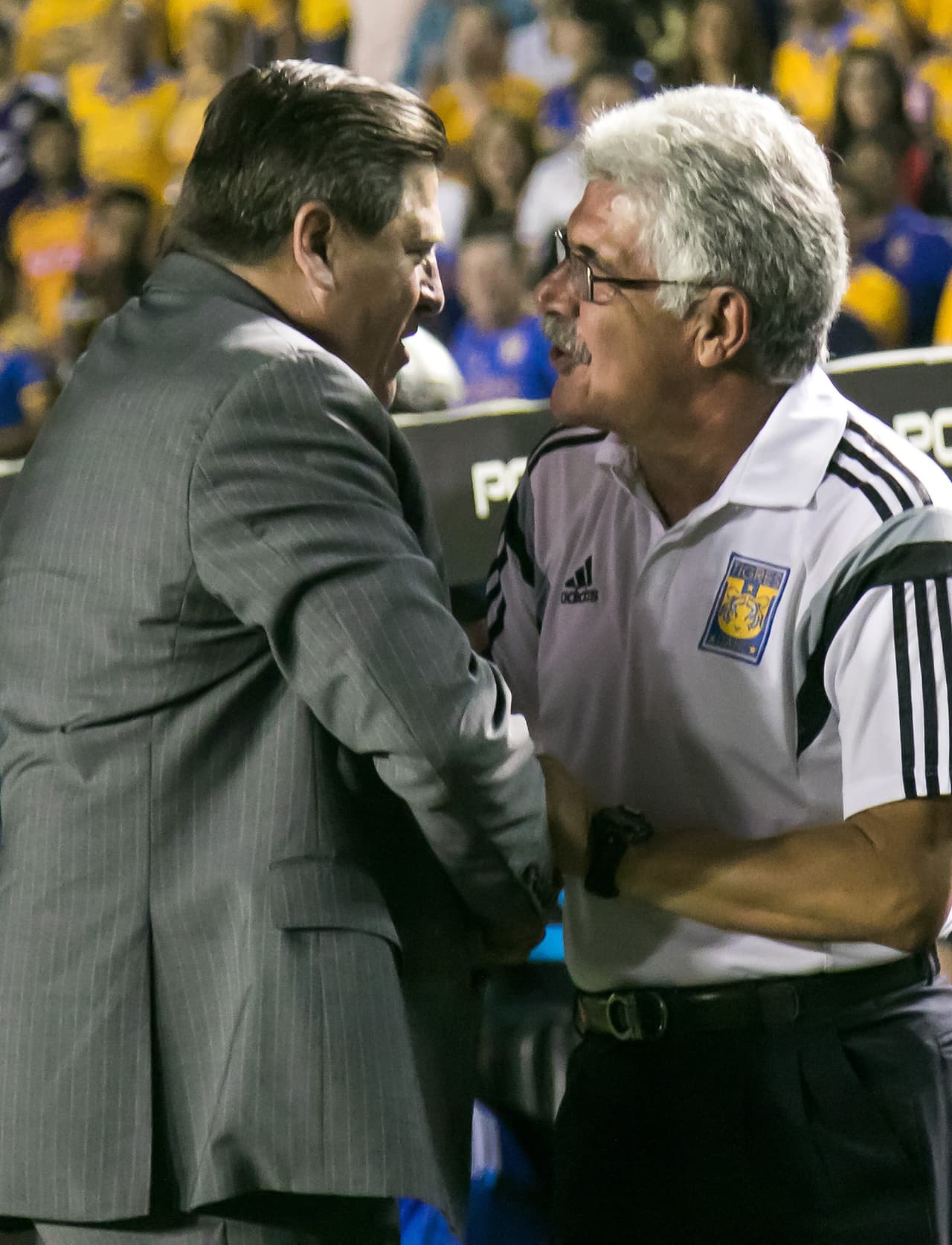 "Yo creo que hago esto aquí y me cuelgan del poste más alto y de la parte más débil", dijo 
<i>El Tuca</i> sobre su afirmación acerca de Herrera.