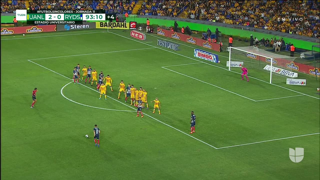 ¡TIRO ATAJADO! disparo por Arturo González.