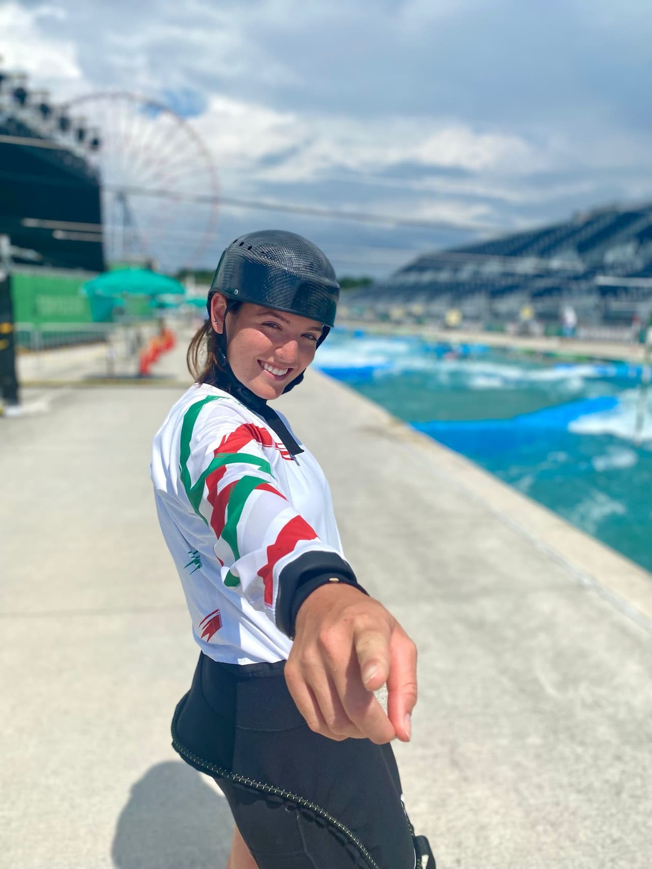 Sofía Reinoso avanza en canotaje slalom femenil k1