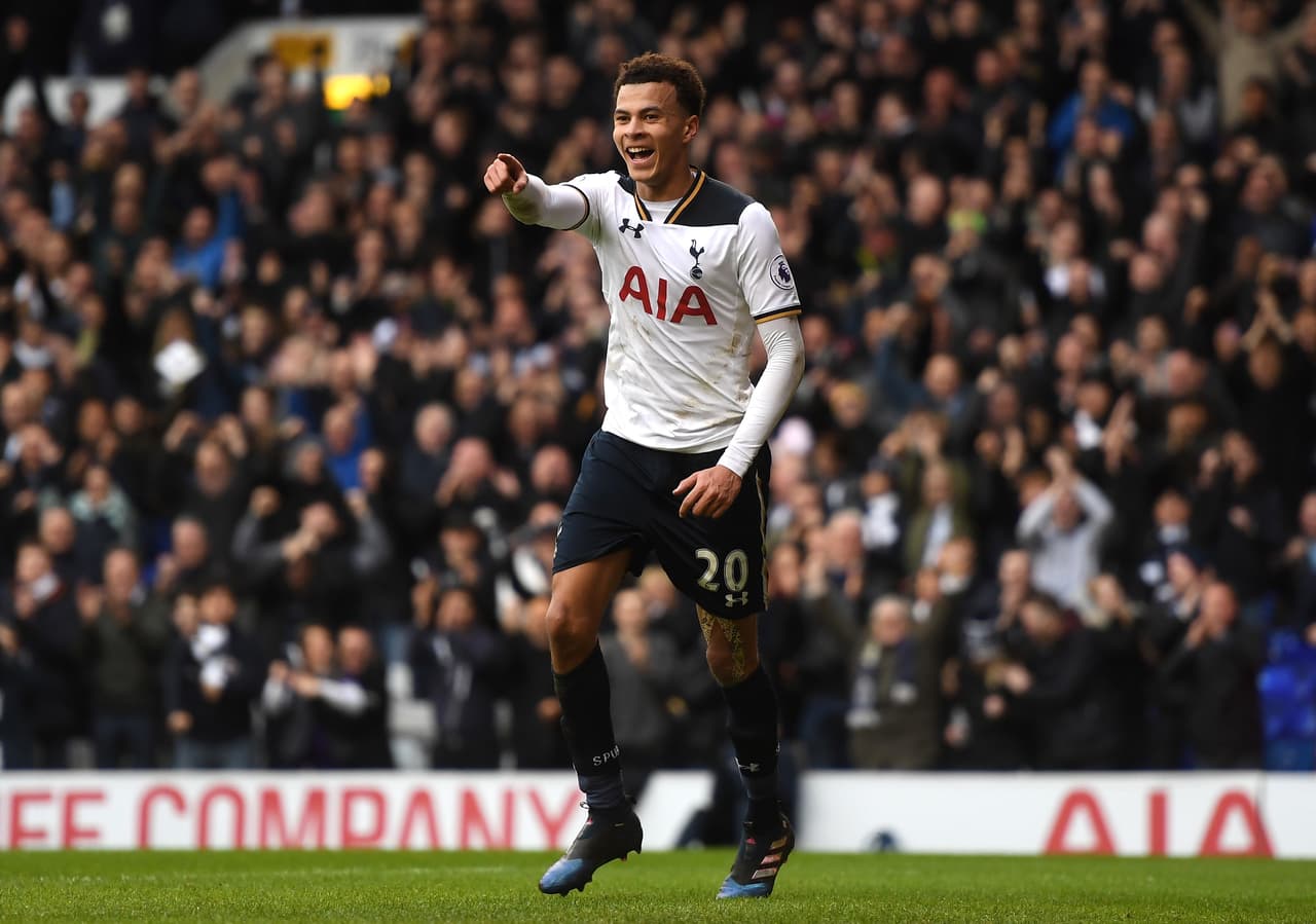 2: la mayor sorpresa de esta lista es la del inglés Dele Alli, jugador de 21 años del Tottenham Hospur, que según el estudio está tasado en 155.1 millones de euros.