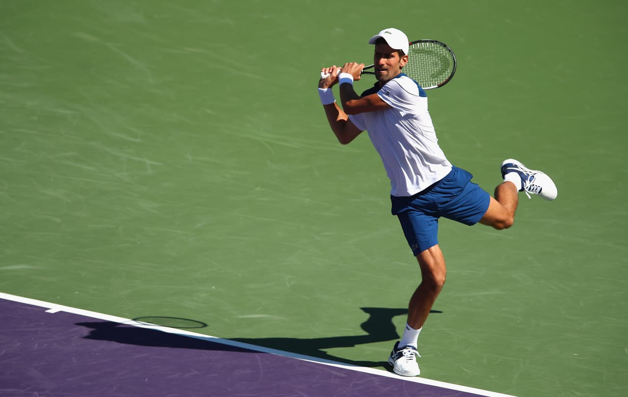 Djokovic tuvo una efectividad de 62 por ciento de primeros servicios en juego, de los cuales solo se convirtieron en punto el 53 por ciento.