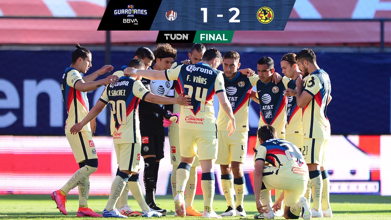 ¡Retoman el vuelo las Águilas! América vence al San Luis