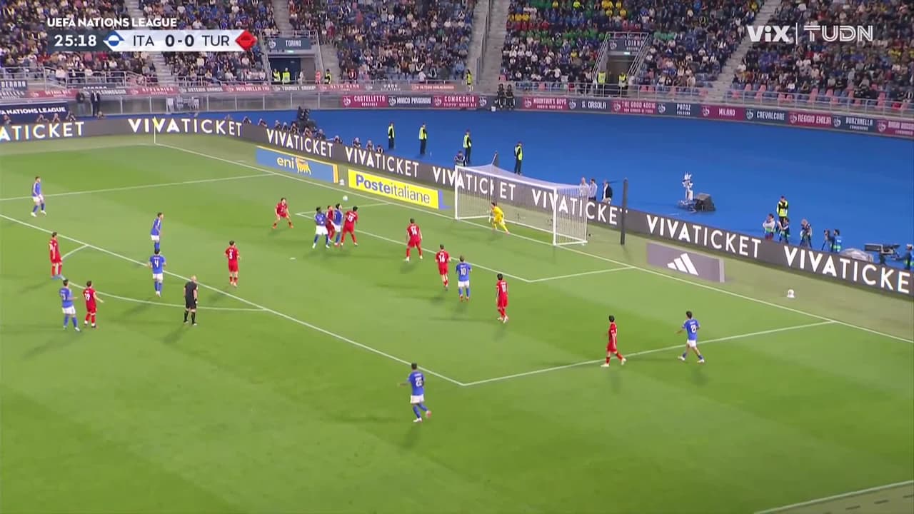 Italia termina la fecha FIFA con la frente en alto ante Turquía
