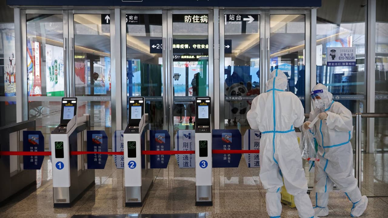 Reportan casos de Covid en la llegada a Beijing 2022