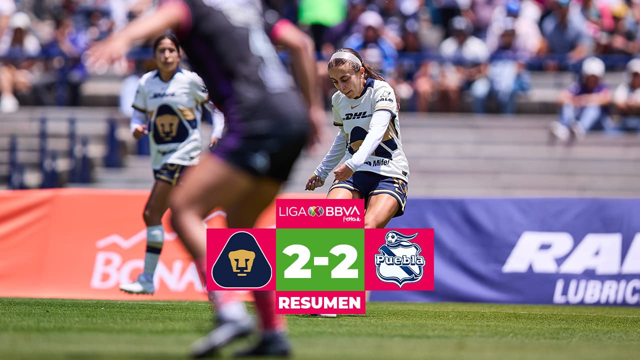 Resumen | Pumas vs. Puebla: Las universitarias casi eliminadas de la liguilla
