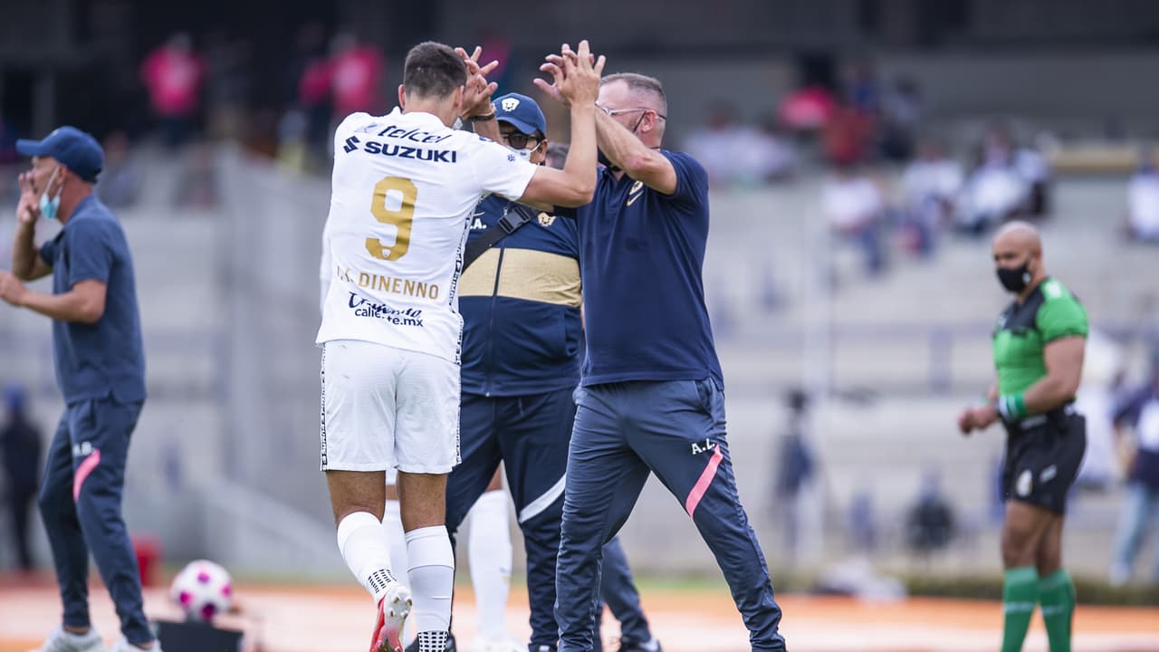 Lillini celebra resurgir de Pumas, aunque pide mesura