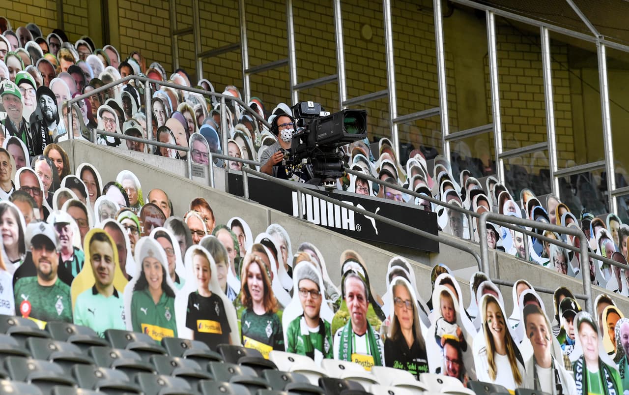 Así fue la vuelta del Gladbach a las canchas, primero lo hizo ante el Leverkusen y ahora ante el Union Berlin.