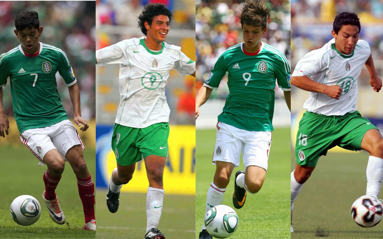 México ha sido campeón del mundo sub-17 en dos ocaciones, aquí te presentamos el XI ideal de las selecciones mexicanas sub-17.