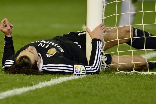 Gareth Bale tuvo un partido discreto en el ataque de los merengues también, el británico no pudo mostrar su olfato goleador como en ocasiones pasadas.