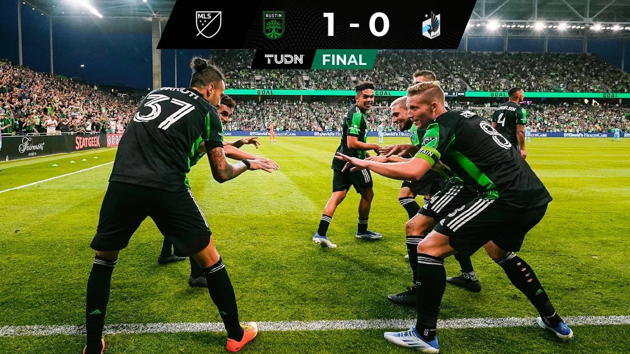 Maxi Urruti ingresó al “club de los 100” con gol en victoria de Austin