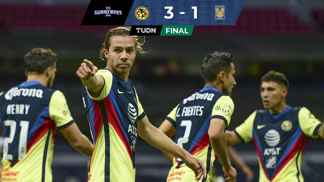 De la mano de Sebastián Córdova, el América vence a Tigres y amarra su pase a la Liguilla