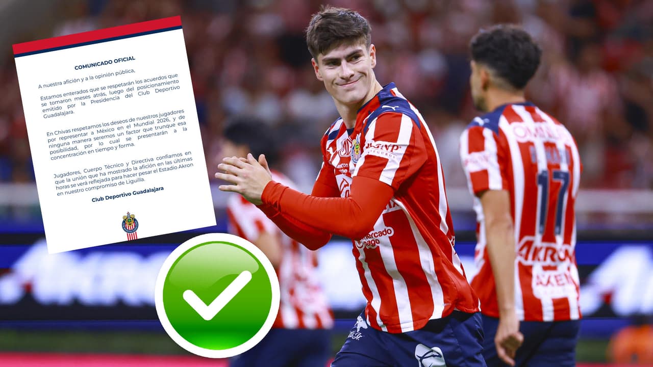 Chivas permite regreso de sus convocados a la Selección Mexicana