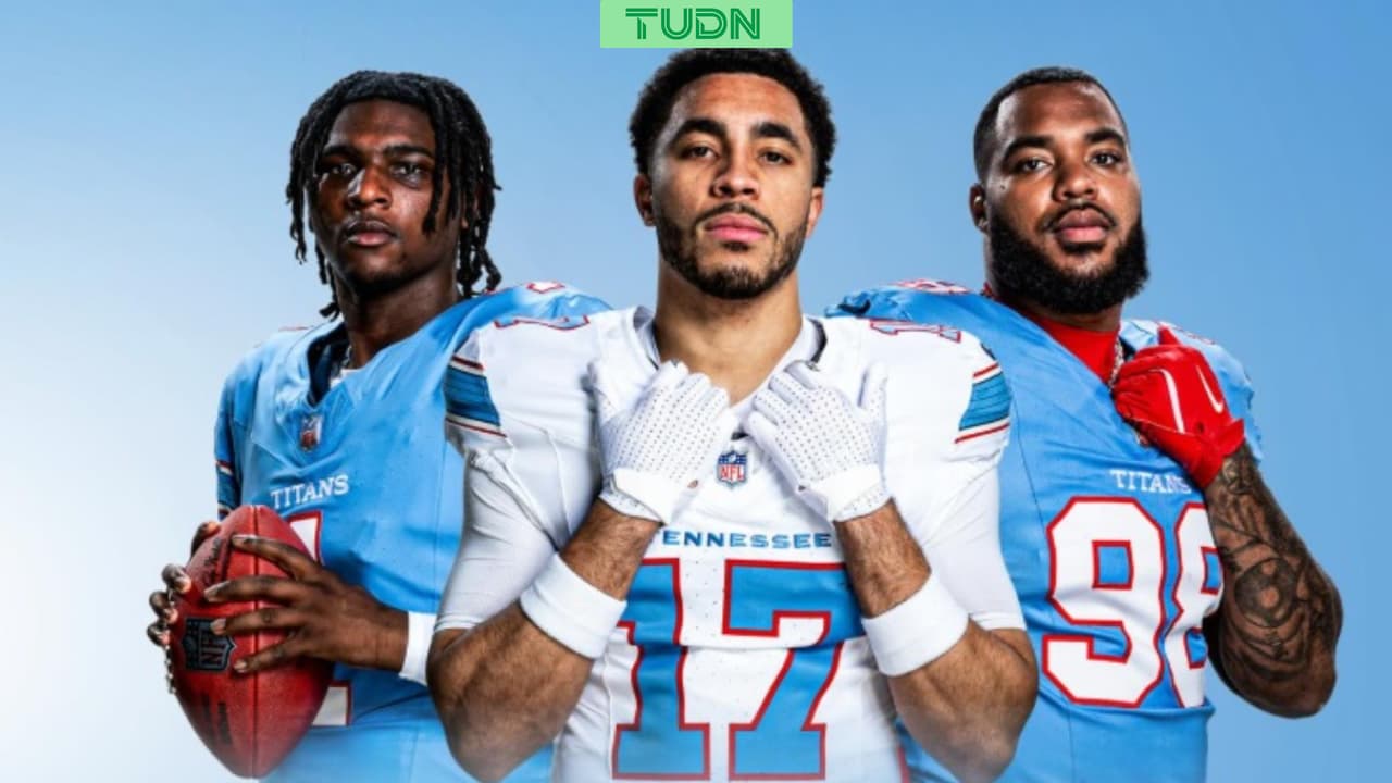Tennessee Titans presenta su nuevo uniforme y logo