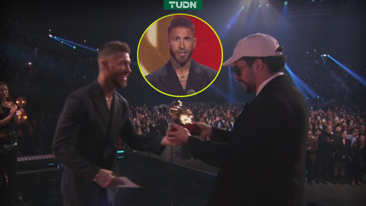 Sergio Ramos brilla en Latin Grammy 2025 con acción viral