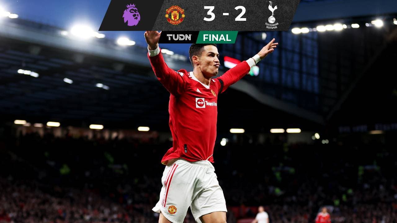 ¡Histórico! Hat-trick, máximo goleador, CR7 se luce con Manchester United
