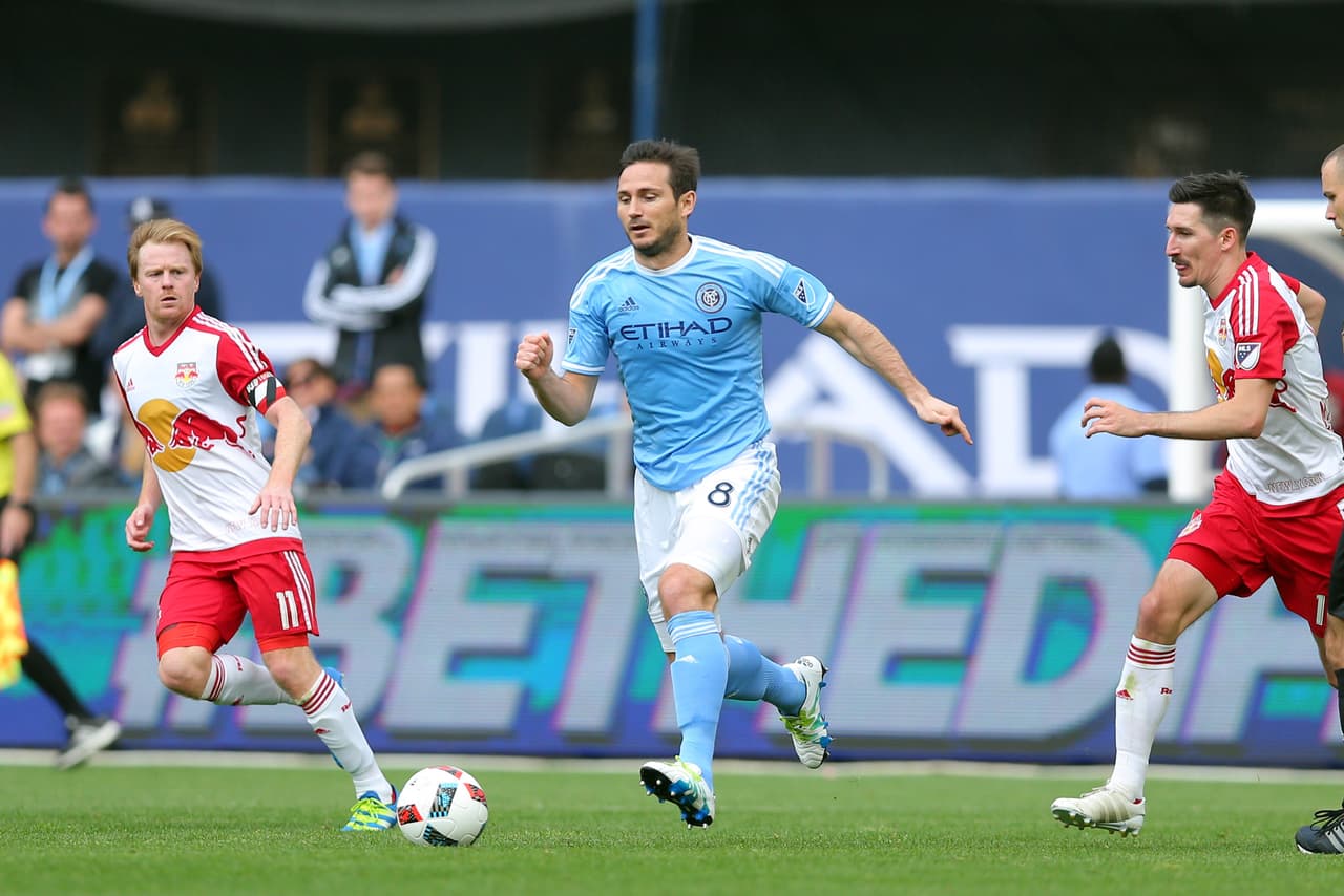 Frank Lampard reapareció esa tarde, en su primer partido oficial de la temporada 2016. (USA Today Images)