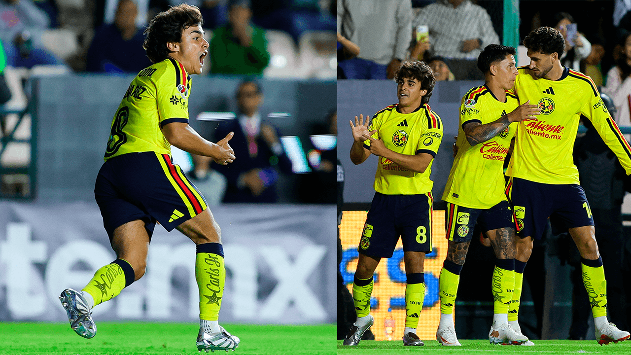 ¡Carlos Álvarez se estrena con América y festeja como crack!